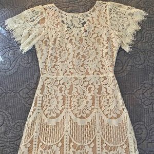 Pearson White Lace Dress